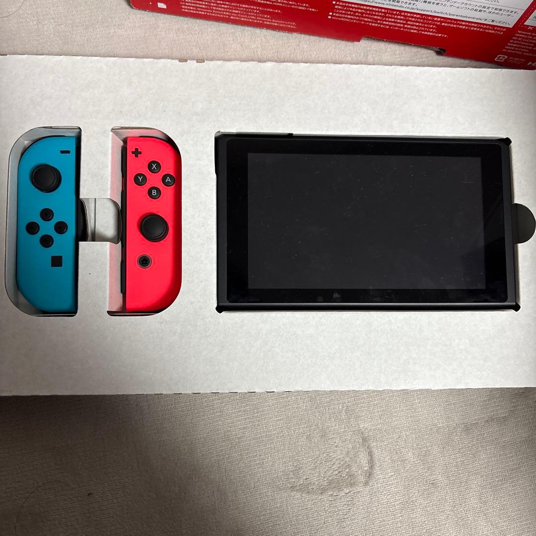 Nintendo Switch本体プロコン付き マリオパーティのカセットもあり