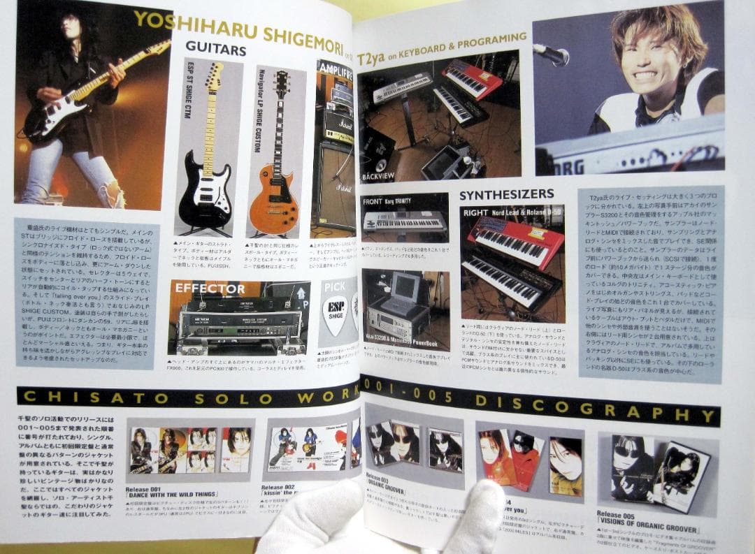 千聖 ORGANIC GROOVER バンドスコア CHISATO 初版