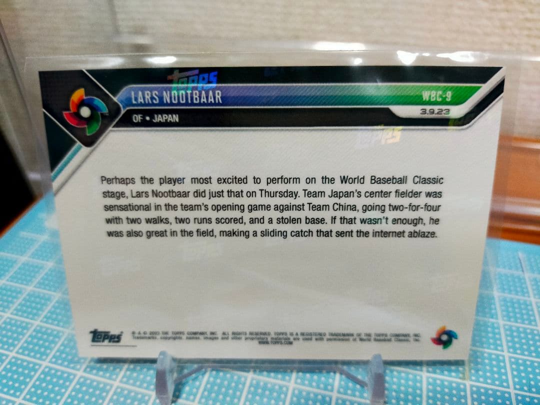 topps now ヌートバー WBC WBC-93　30枚