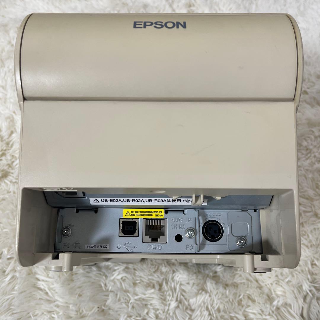 EPSON TM-T88V レシートプリンタ レジ　レシート　ロール紙13本付き