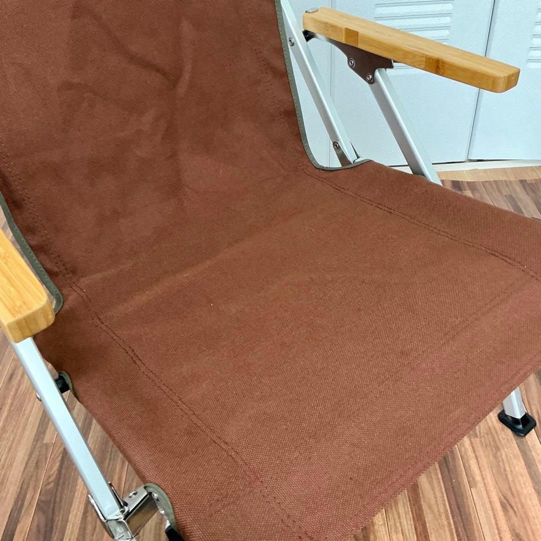  peak 折りたたみチェア ローチェア30 ブラウン