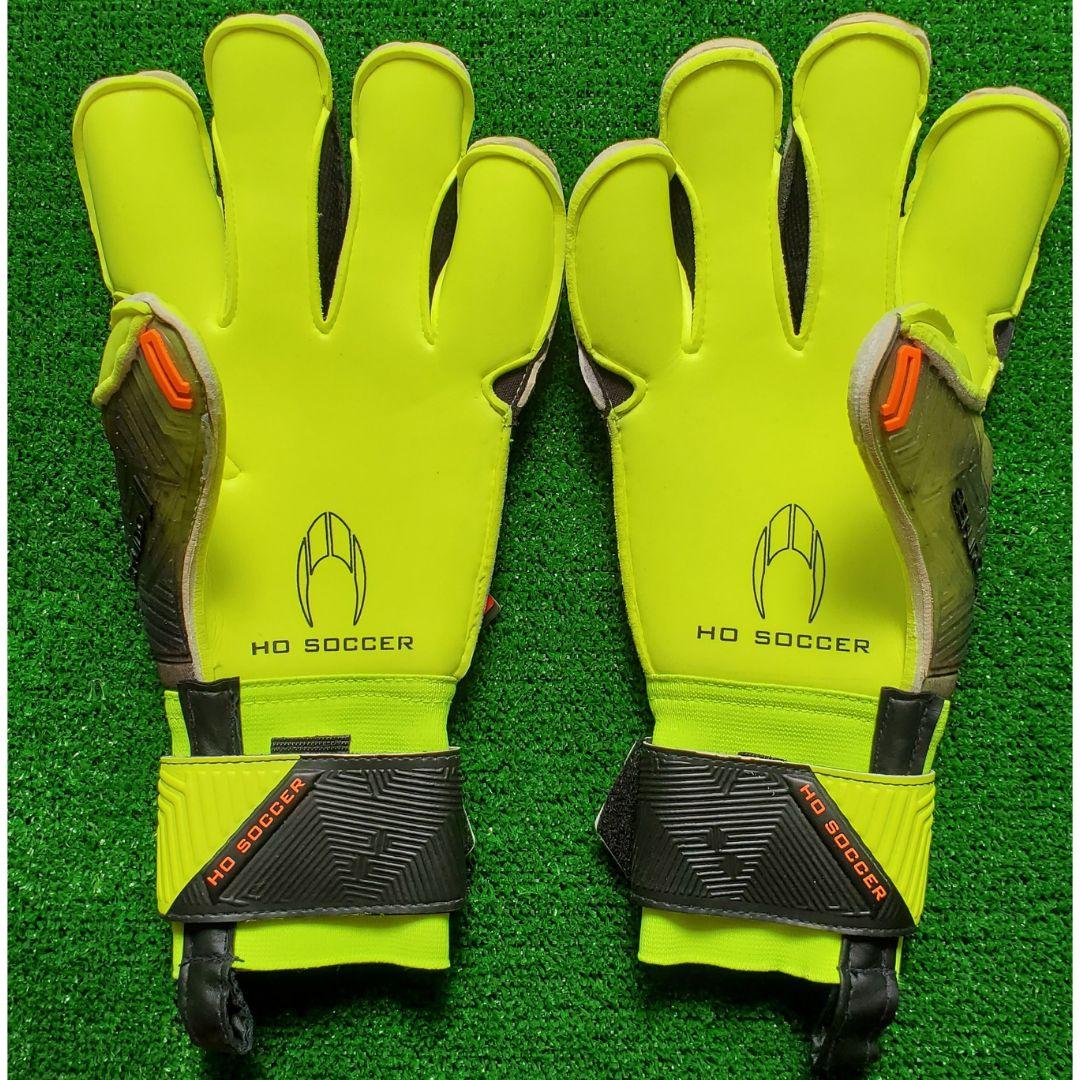 キーパーグローブ HOSOCCER エスクドー2 ロール ゲッコー ライム