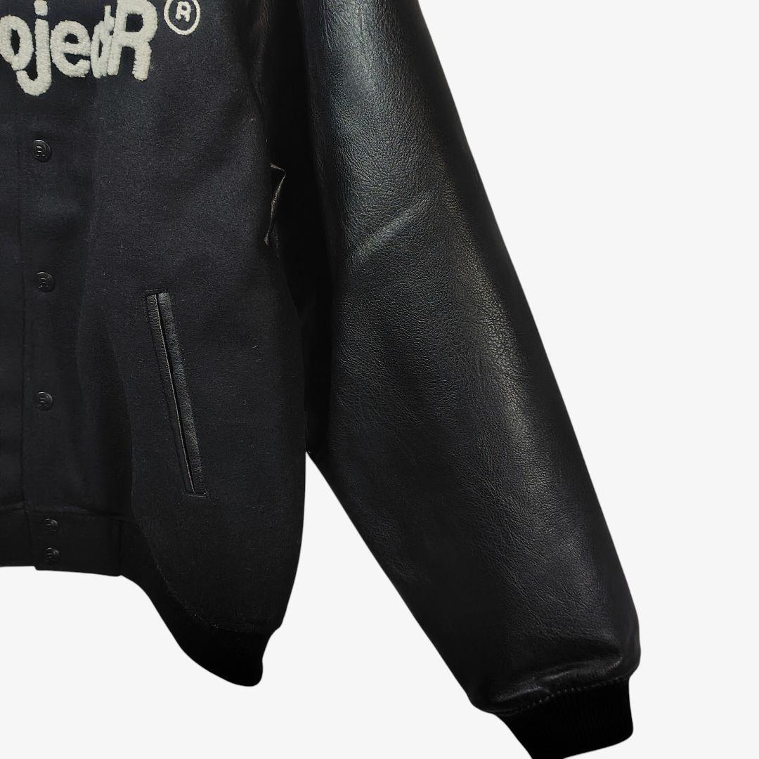 タエコ p(R)ojectR® Logo Varsity Jacket