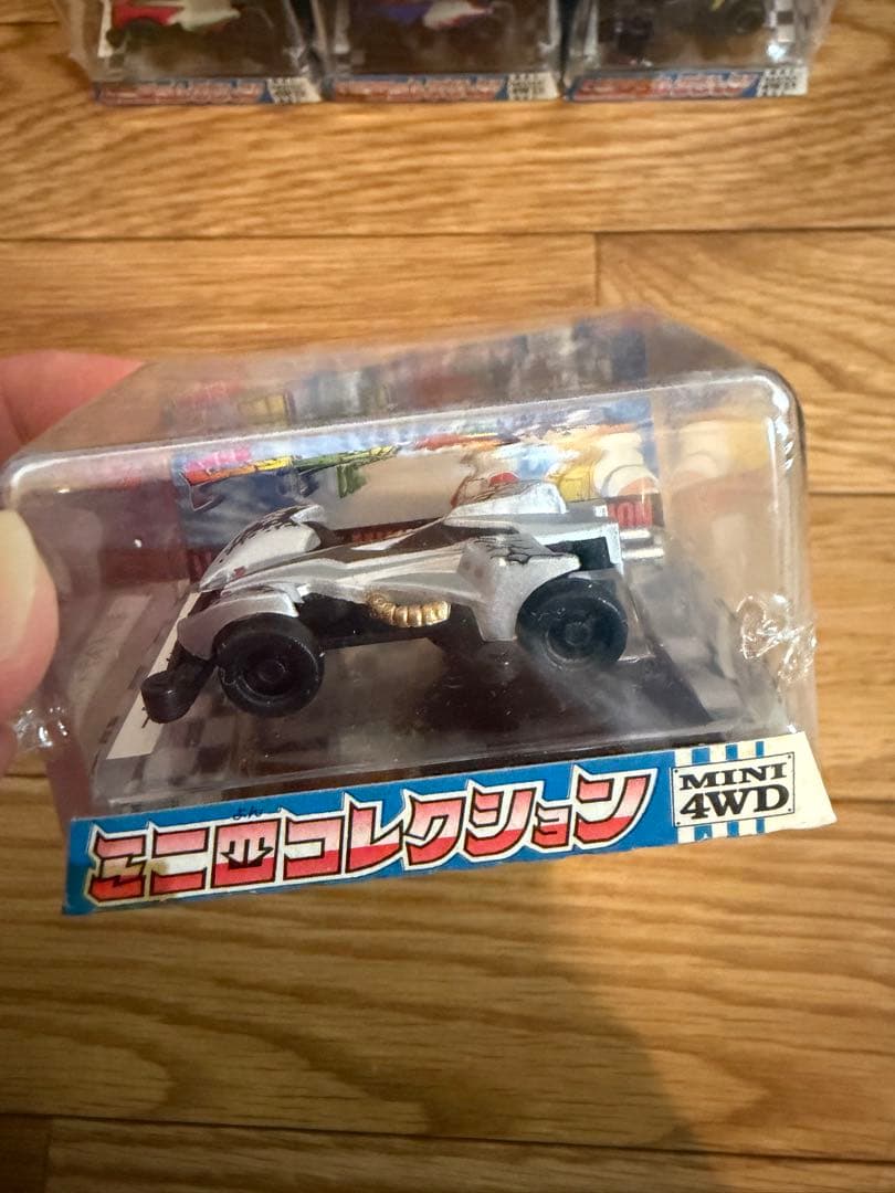 爆走兄弟レッツ&ゴー！ミニ四駆コレクション　レイスティンガー　当時物　７個セット