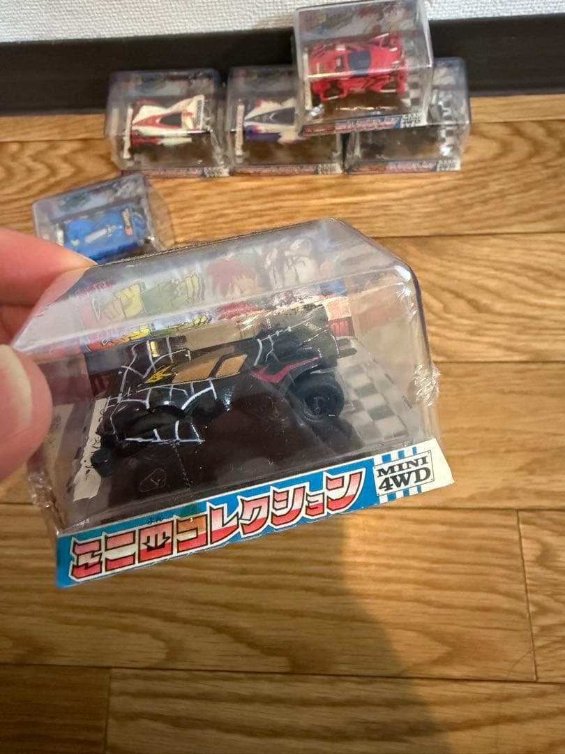 爆走兄弟レッツ&ゴー！ミニ四駆コレクション　レイスティンガー　当時物　７個セット