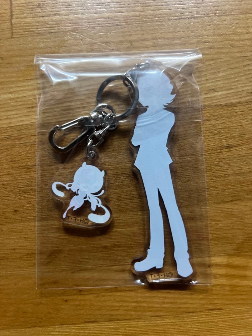 デジモンゴーストゲーム　アクリルツインキーホルダー 東御手洗清司郎＆ジェリーモン