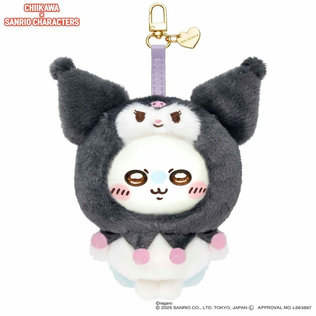 匿名発送／ちいかわ×サンリオキャラクターズ Kiramekko ハチワレ　うさぎ