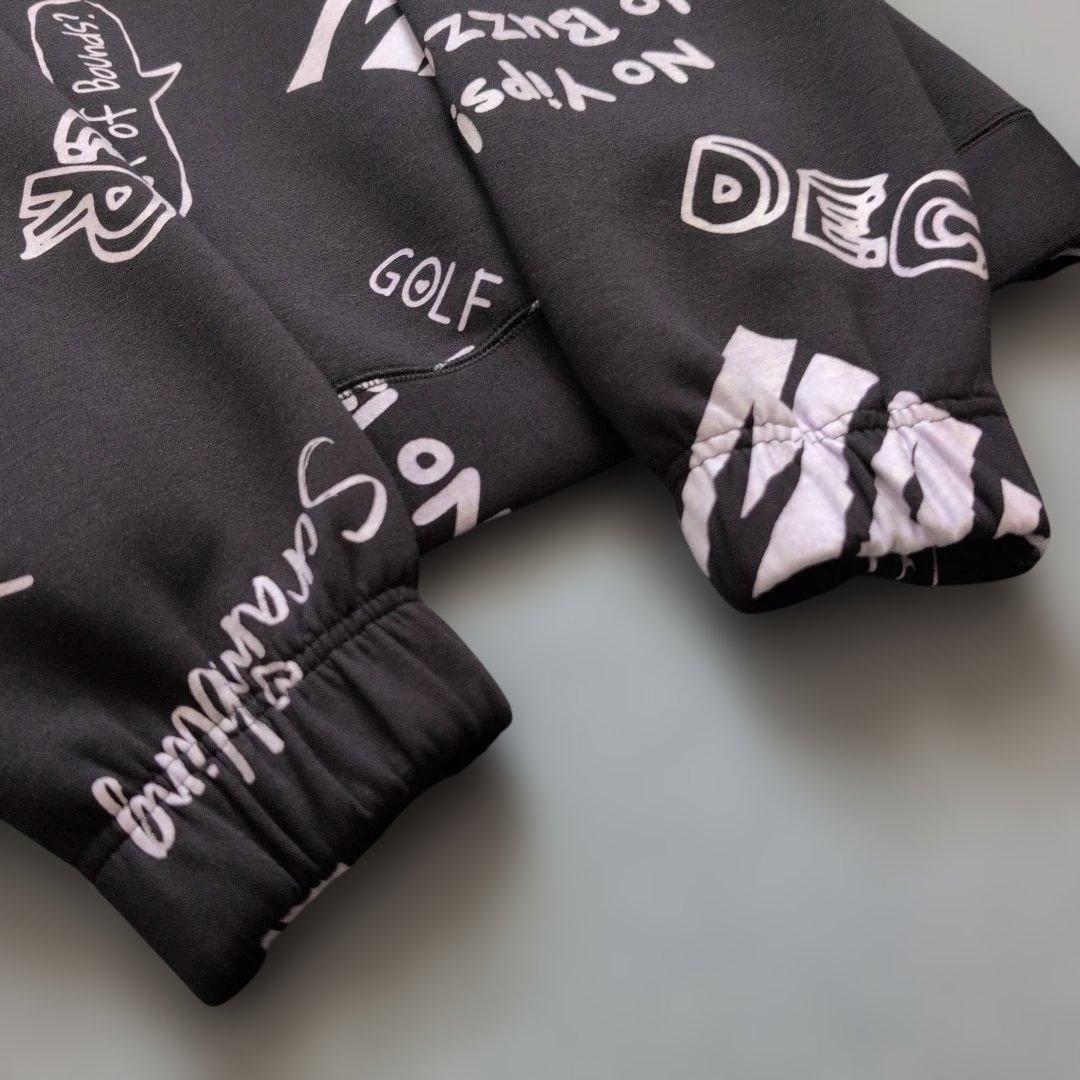 【極美品】ディセンバーメイゴルフ　ダンボールニット素材　トレーナーハーフパンツ