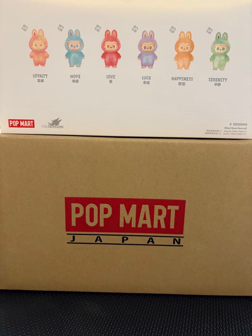 【正規品】開封済ラブブエナジーア ソートボックス6体入り全色