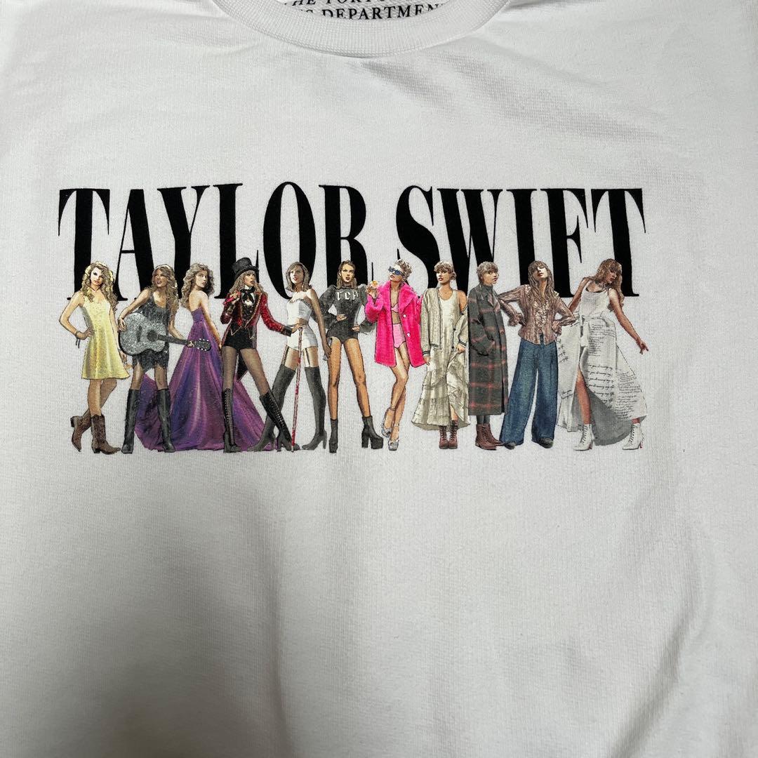 ミュージシャン Taylor Swift TTPD Eras White Crewneck
