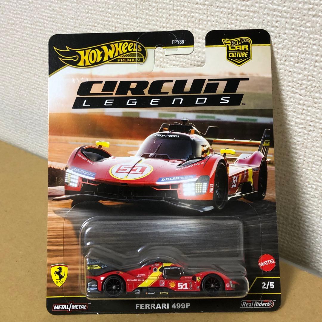 10台セット　ホットウィール　サーキットレジェンズ　FERRARI 499P