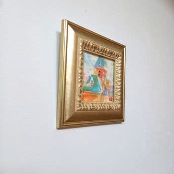 日本画ミニフレーム「 chateau」