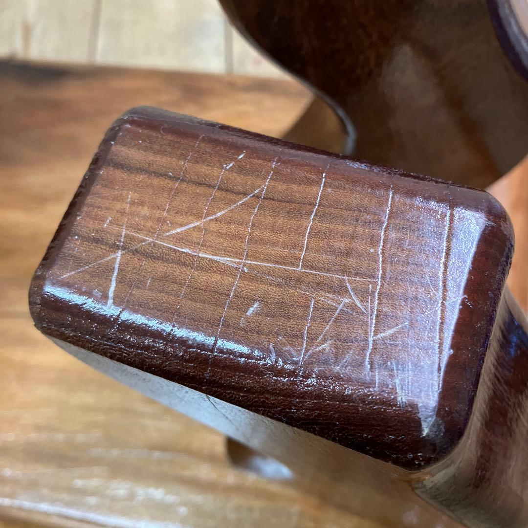 B-1 昭和レトロ 銘木 豆座卓 飾り台 花台 ミニテーブル 木製盆栽台 古道具