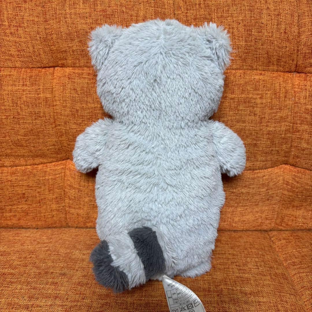 ニトリ Nウォームヌイグルミ アライグマ Q S ぬいぐるみ レア お顔厳選