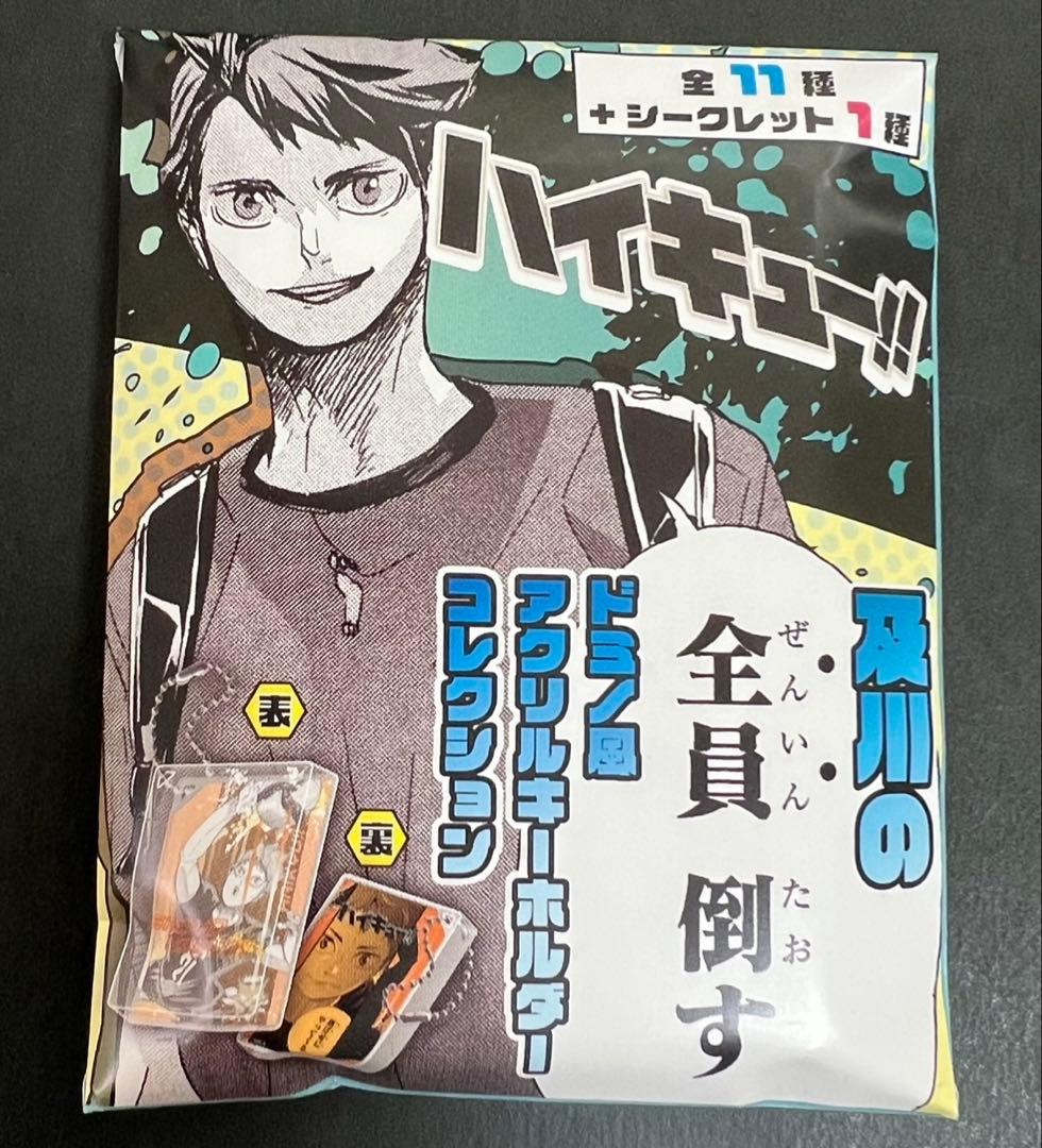 ハイキュー 及川の「全員倒す」 ドミノ風アクリルキーホルダーコレクション 未開封