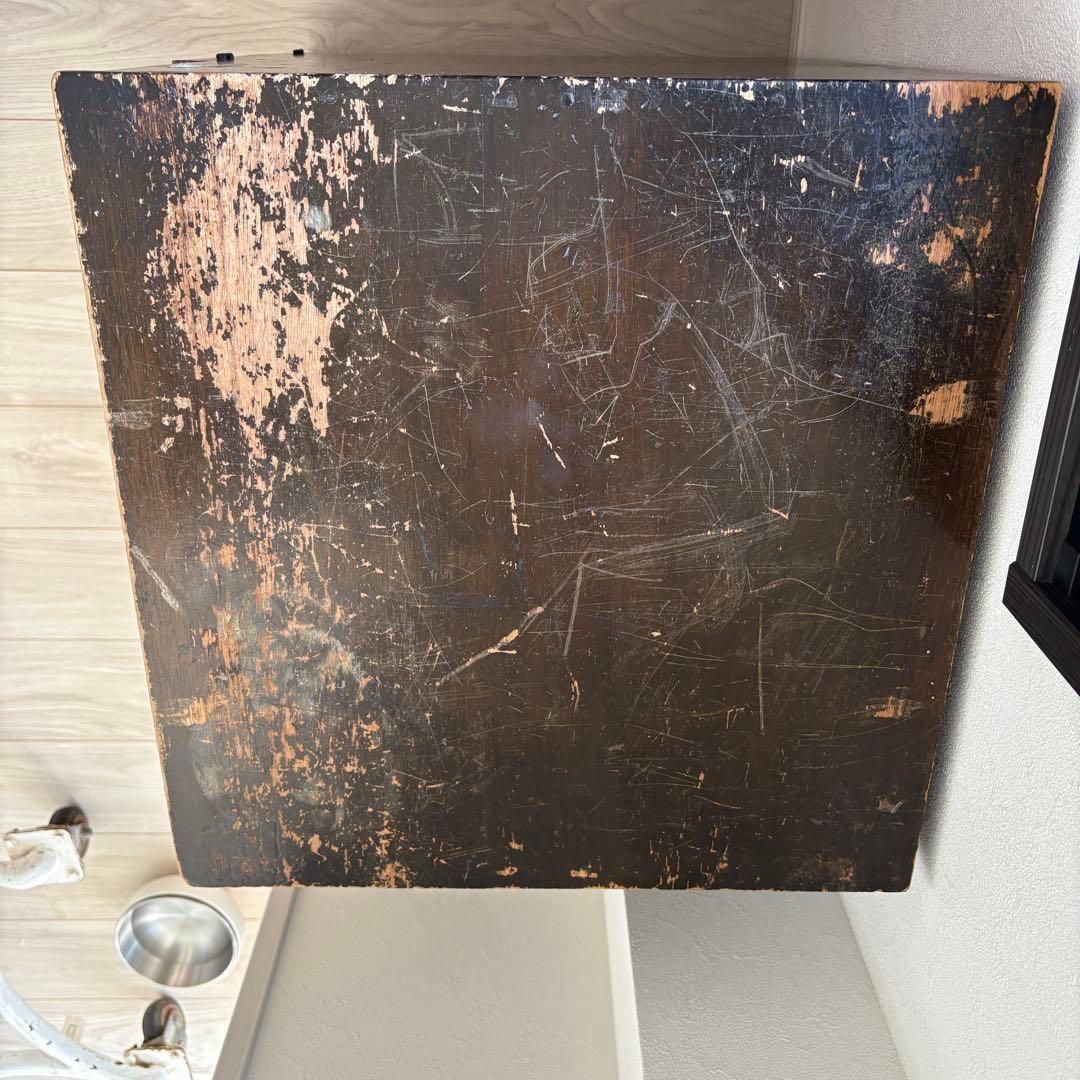 昭和レトロ 木製 小引き出し 収納棚 古家具 アンティーク 作業台