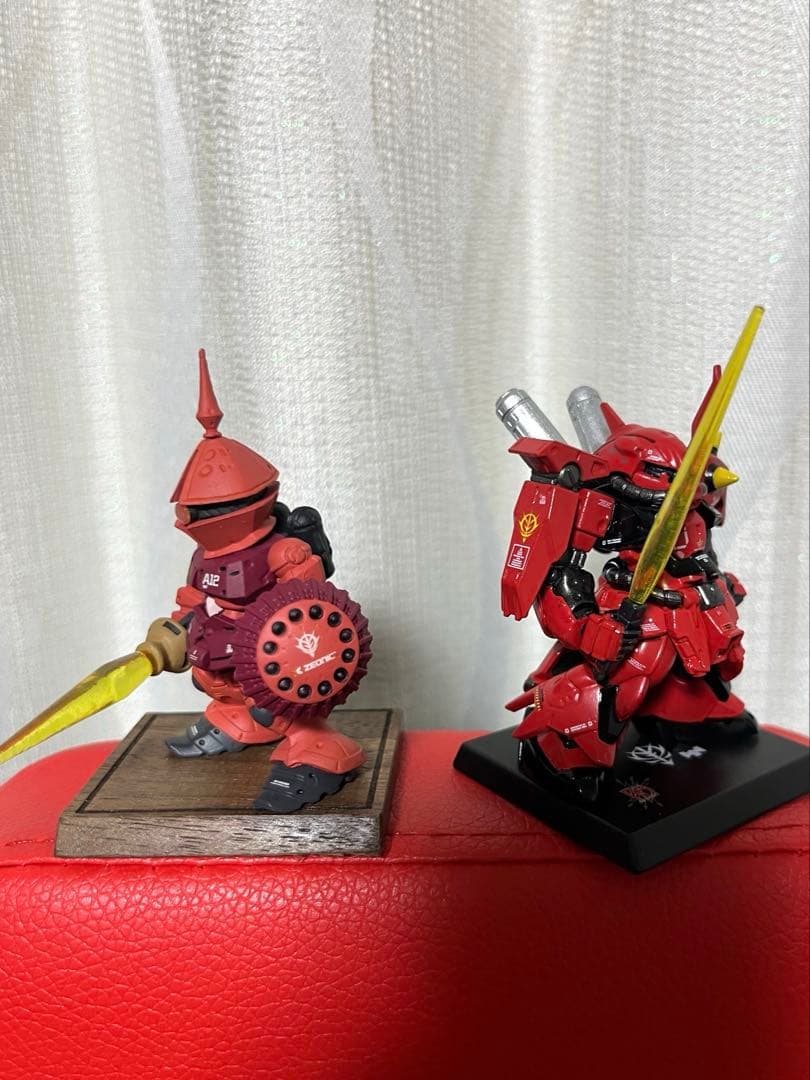 ガンダムコンバージ　創作ジークアクス世界線シャア専用機体セット（オマケ付き）