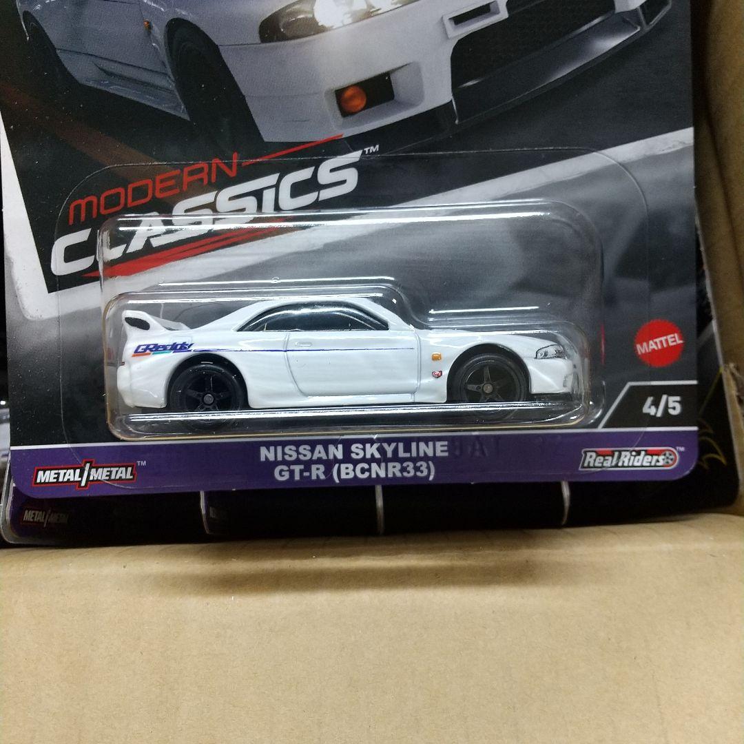 新品10個ホットウィールカーカルチャー日産 スカイライン GT-R BCNR33