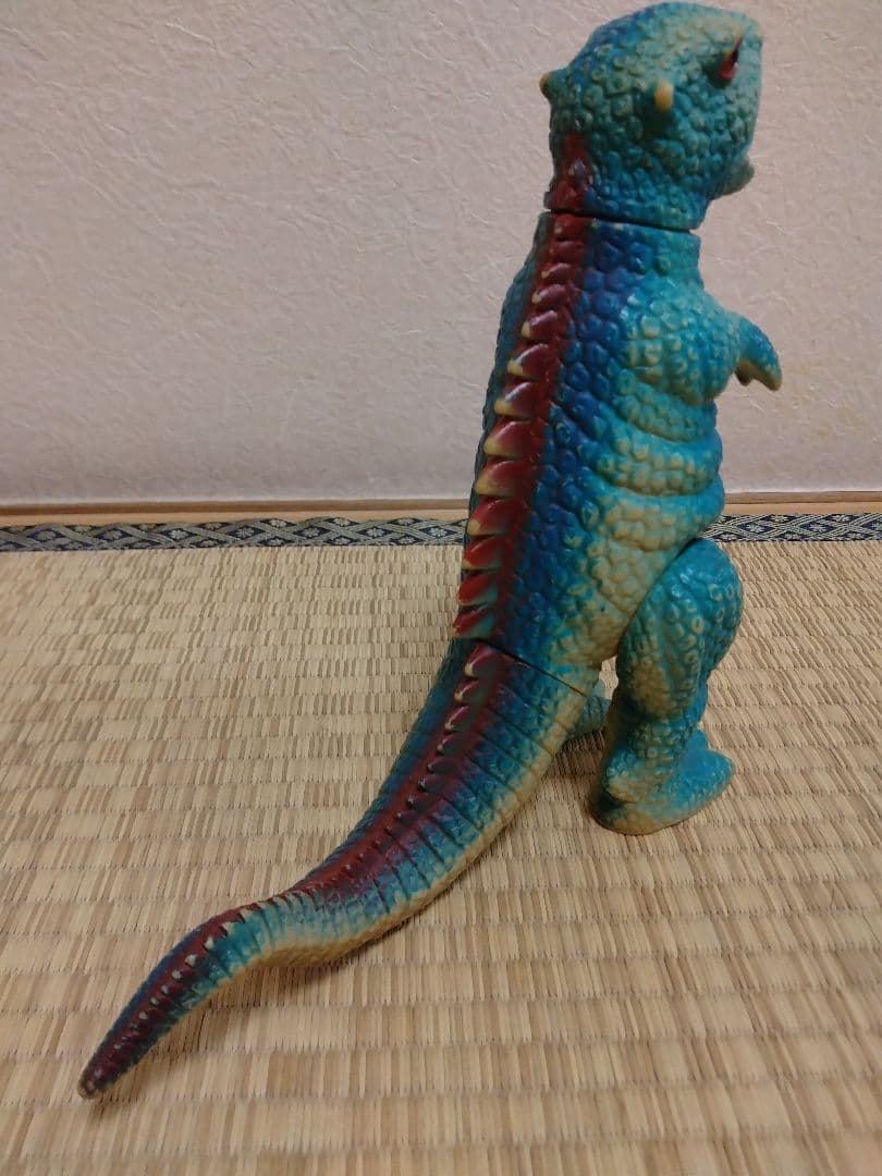 マルサン　ソフビ　ゴロザウルス　当時物　ゴジラ　ブルマァク　東宝