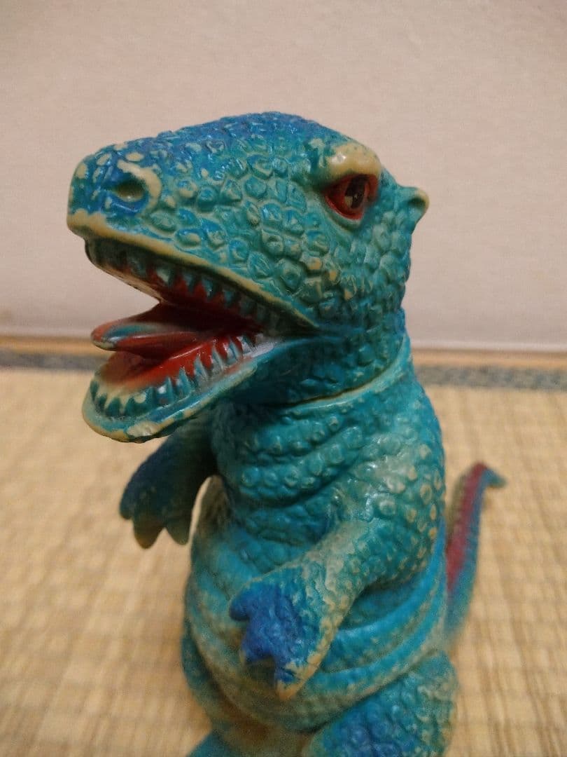 マルサン　ソフビ　ゴロザウルス　当時物　ゴジラ　ブルマァク　東宝