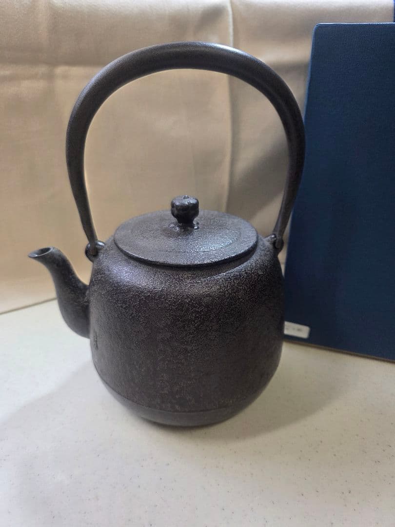 ■yuko■長文堂　なつめ　鉄瓶　美品