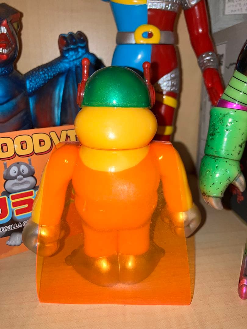 FASTFOODVINYL ゴリラ超人　パーマン　パチ　インディーズソフビ