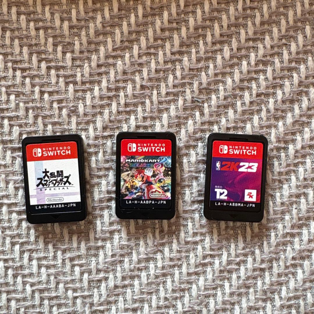 Nintendo Switch 本体　ソフト3本付き