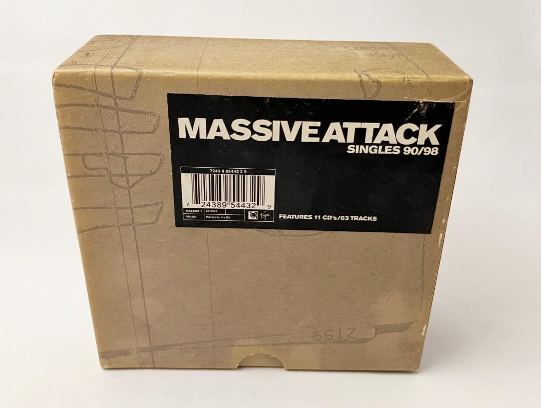 【限定盤】Massive Attack「Singles 90/98」CD11枚組