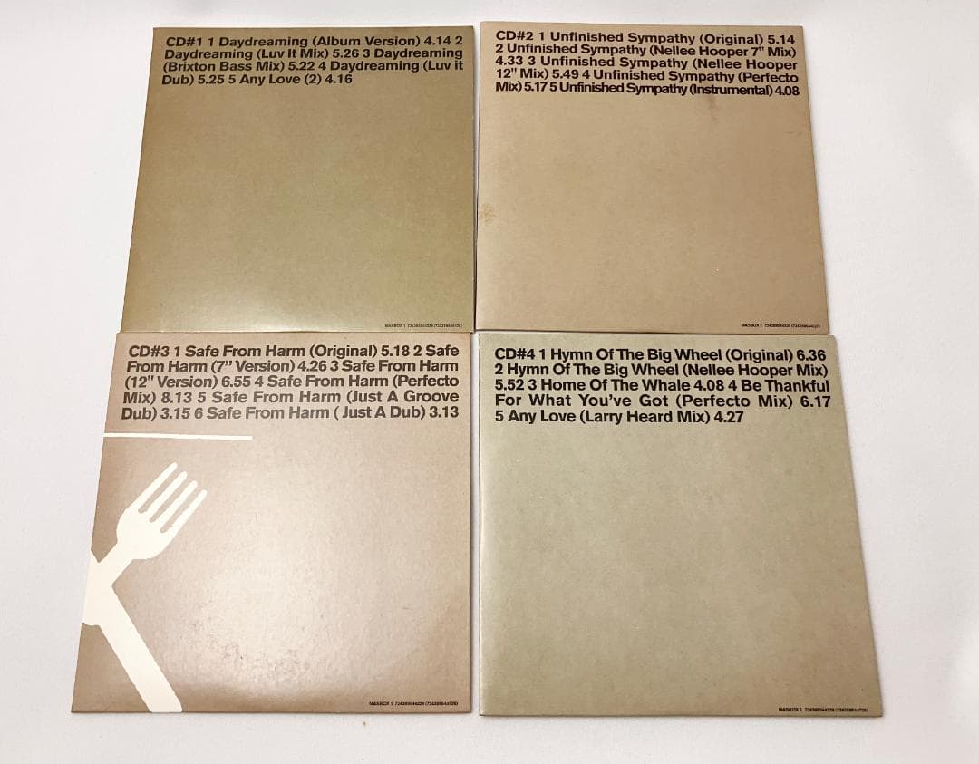 【限定盤】Massive Attack「Singles 90/98」CD11枚組