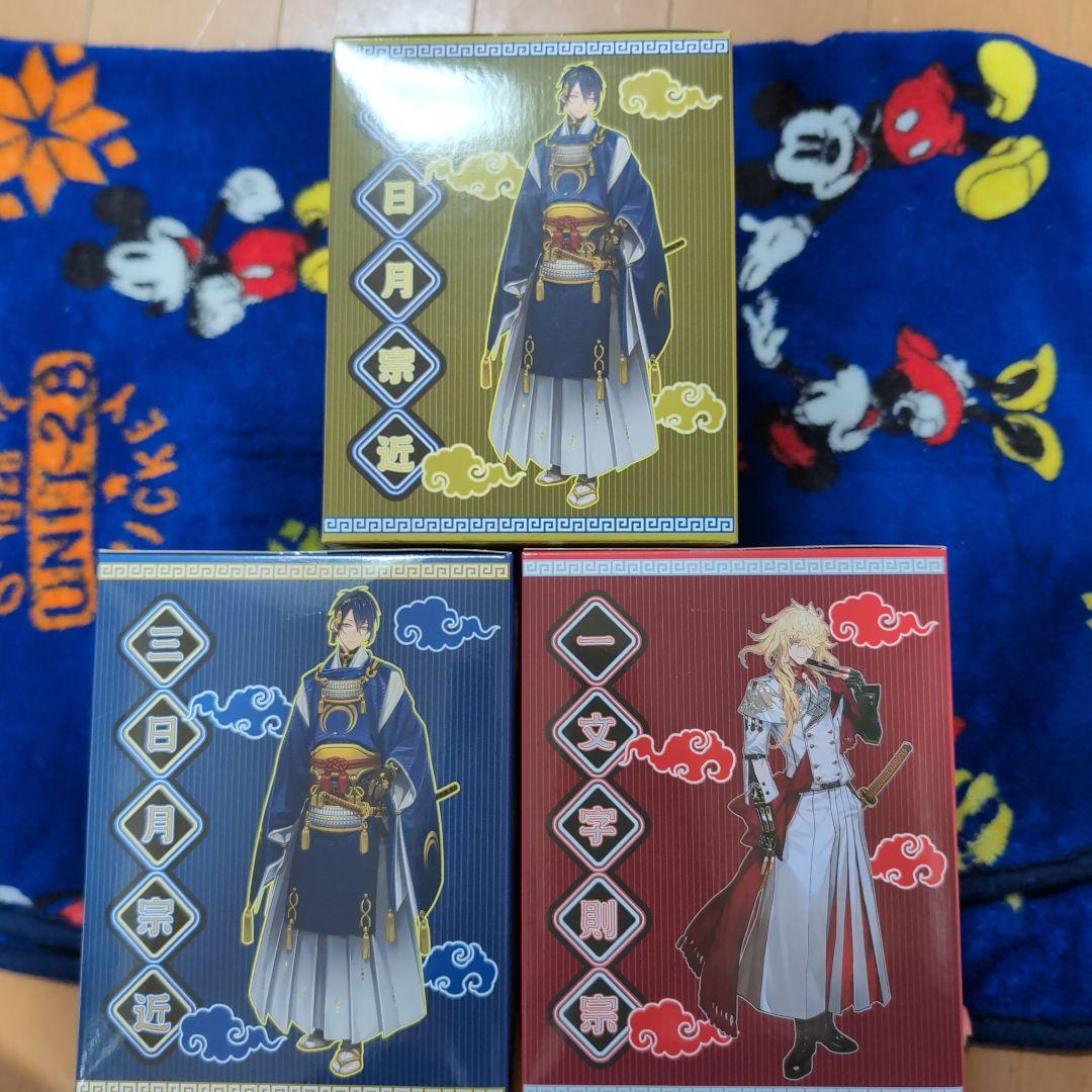 刀剣乱舞 ぬーどるストッパーフィギュア 10周年アニバーサリー 3体セット