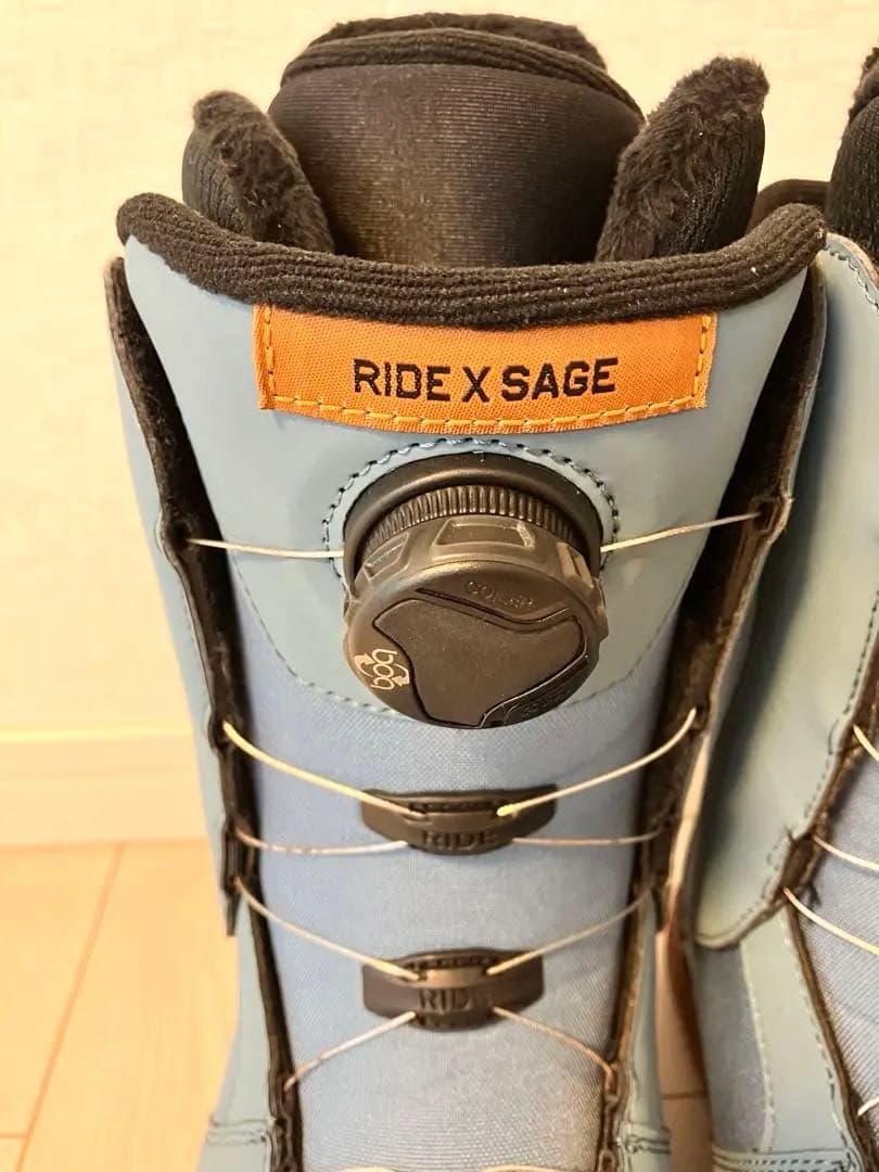 RIDE X SAGE 25.5cmスノーボード　ワイヤーソフトブーツ ライド