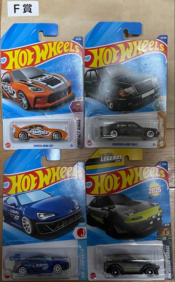 ホットウィール フォーミュラ1 レーシングトラックセット　ラストワン　C賞　F賞