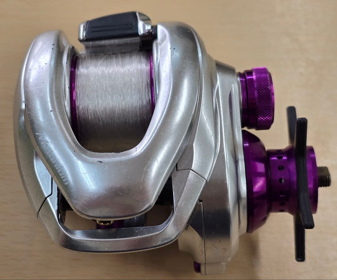 シマノ 16メタニウムMGL HG LEFT IXA KTFカスタム ハンドル無