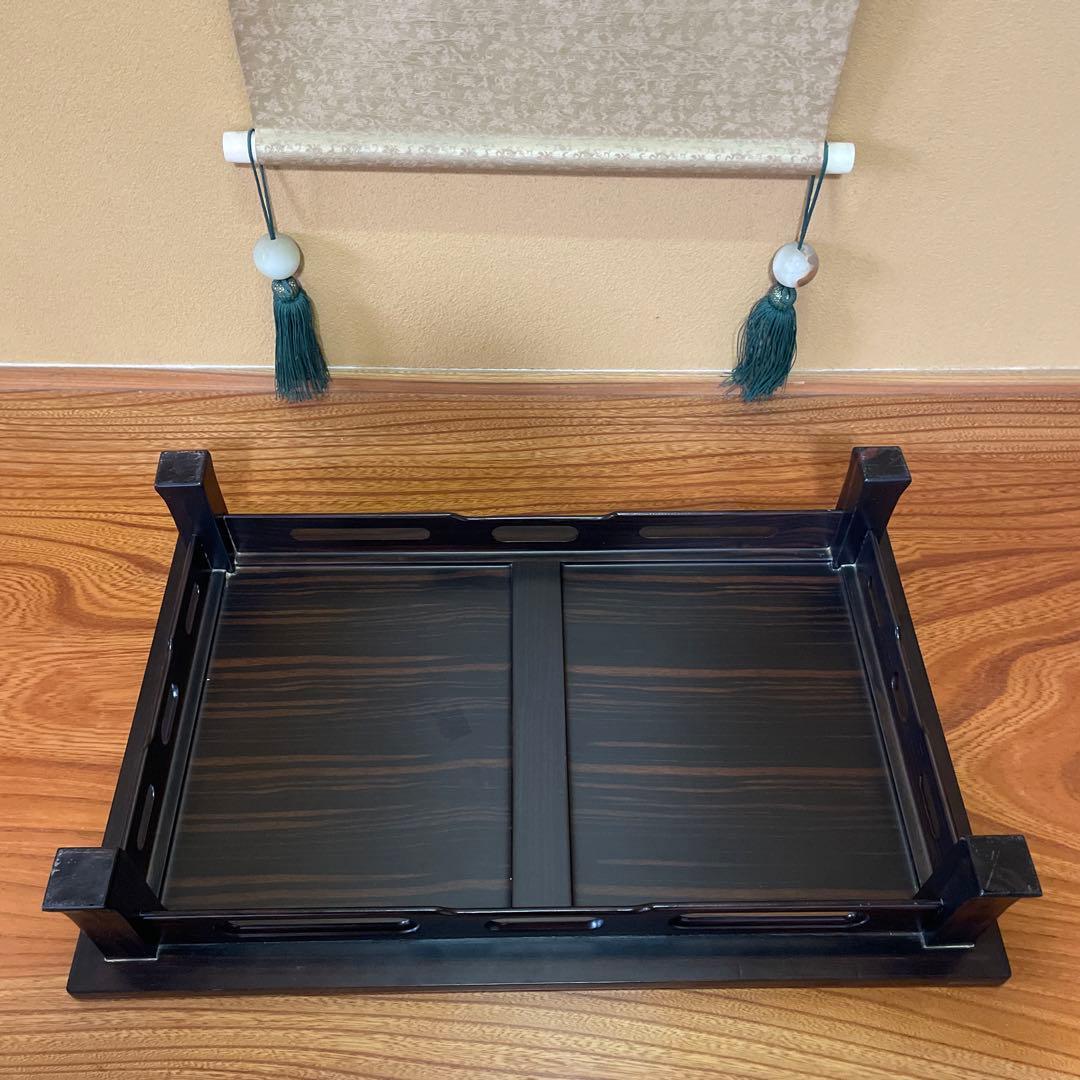 【唐木】高級 盆栽台 花台 飾り台 香炉台 花瓶台 サイドテーブル