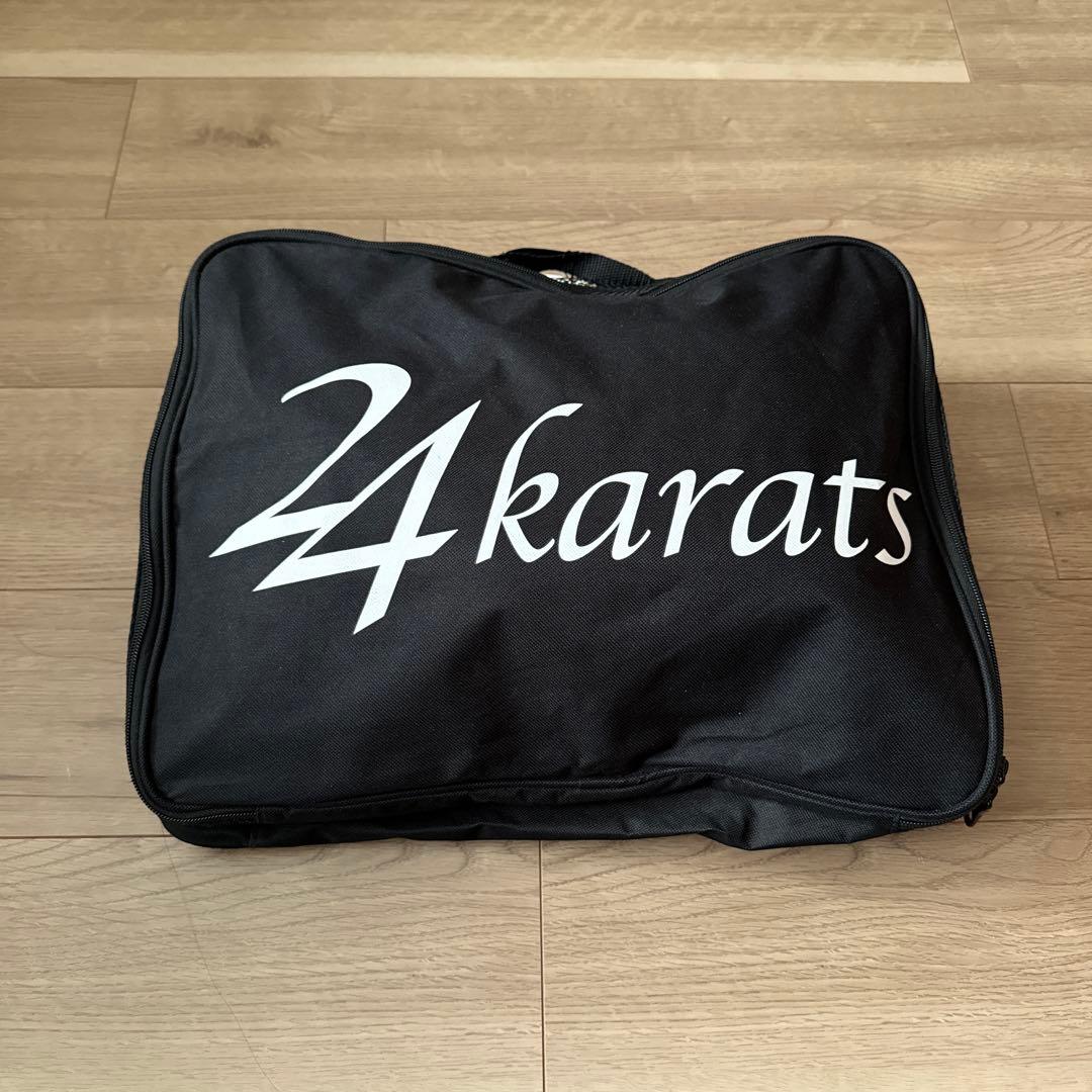 新品24karats ブラックピンク　ベロアジャージ　バックタグ付き　sサイズ