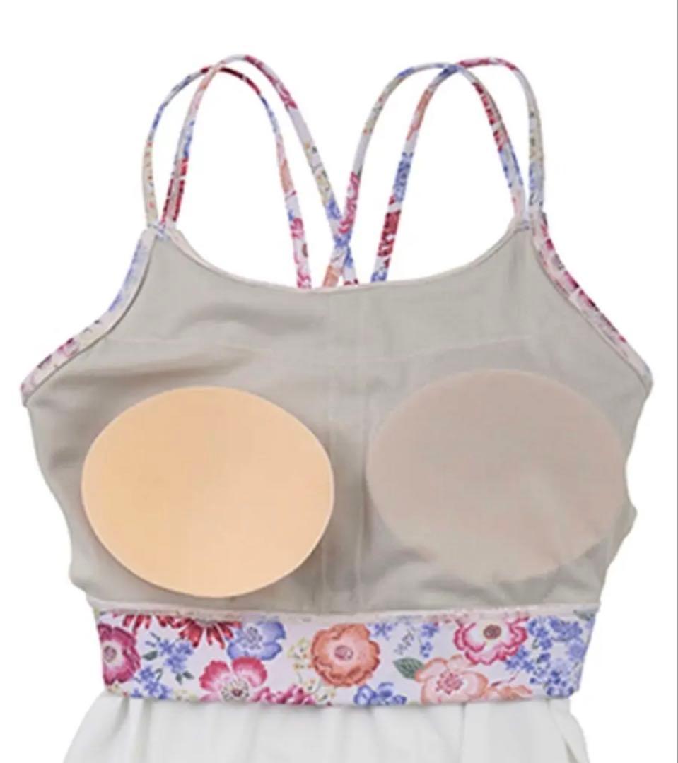 【新品タグ付き】【SUKALA】エンブロイダリープリントカバーキャミソール Ｍ