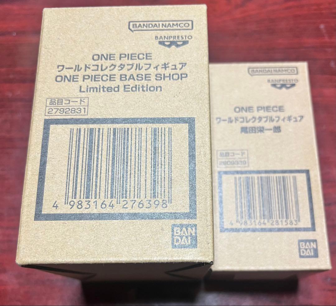 ONE PIECE ベースショップ　フィギュア2点