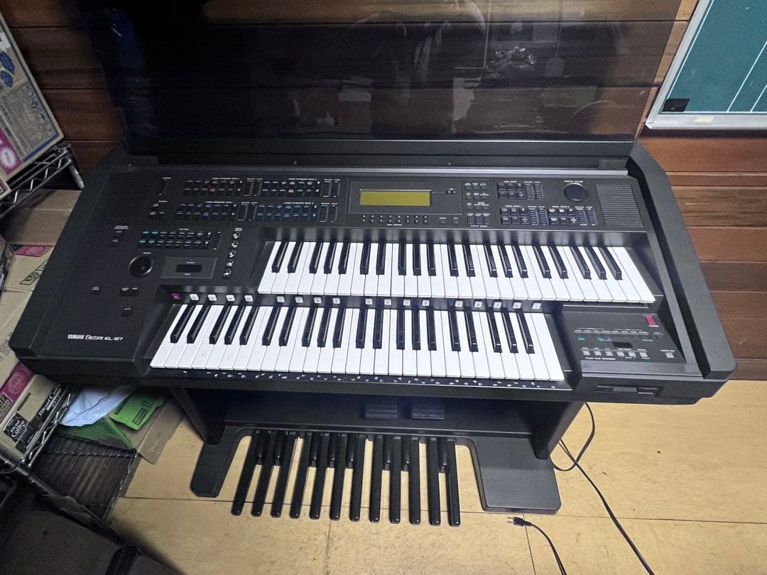 YAMAHA エレクトーン　EL-87 電子ピアノ 61鍵盤 ベンチ付き