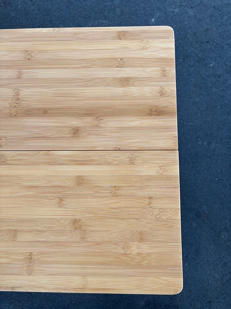  peak ワンアクションローテーブル　竹　ブラック　雪峰祭　限定