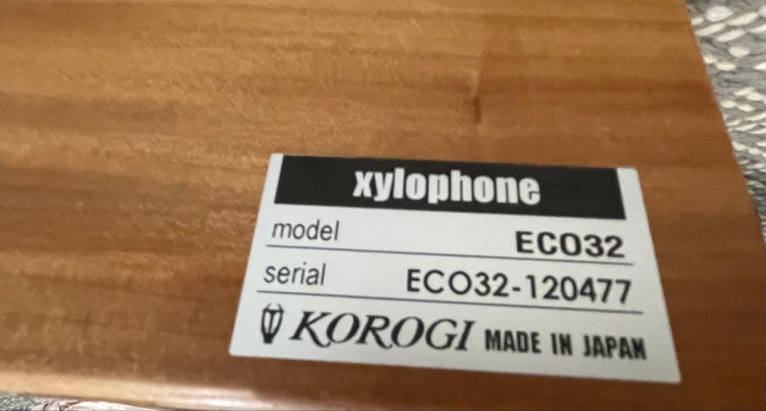 KOROGI コオロギ　 ECO32卓上木琴