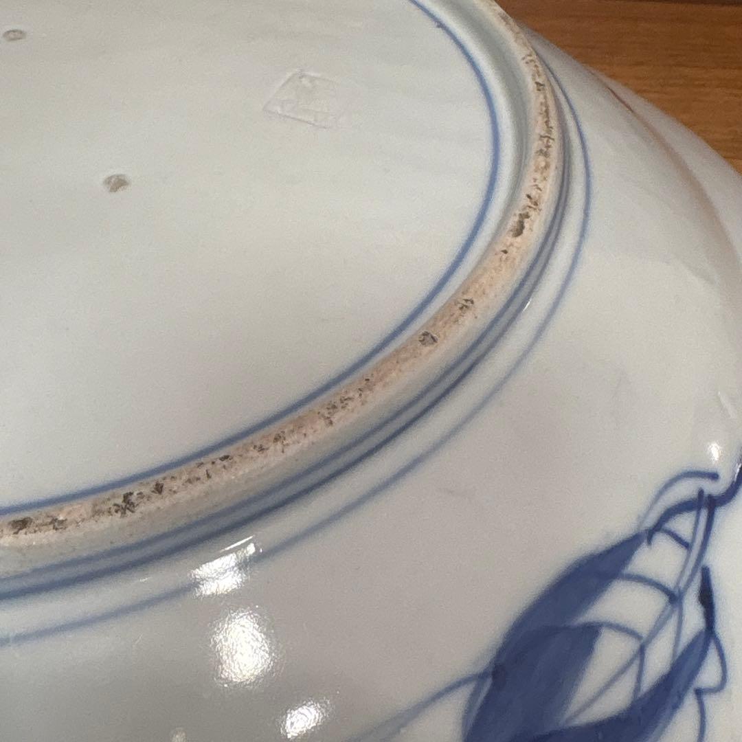 古伊万里　赤絵　大皿　お正月　おもてなし