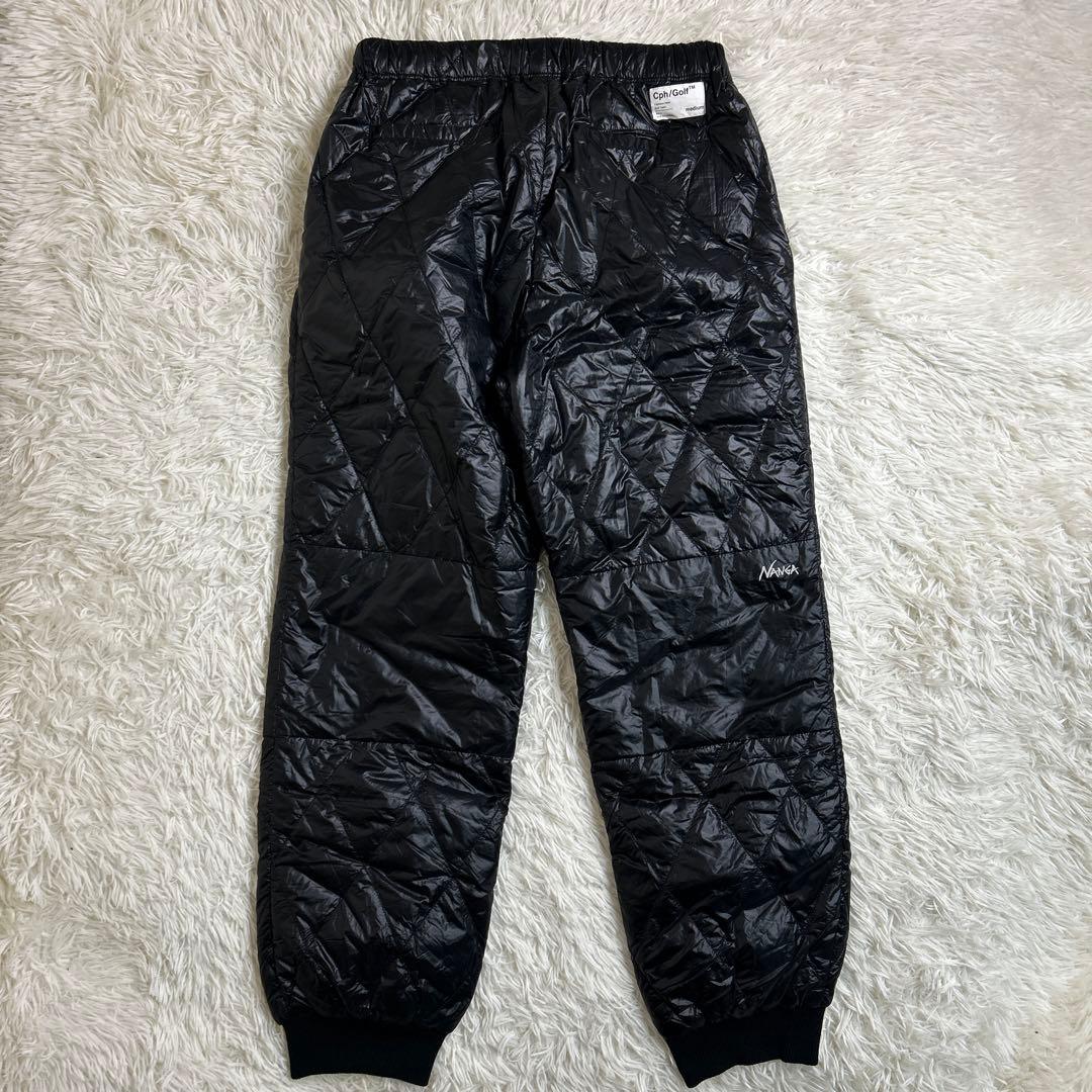 NANGA Captains Helm Golf ダウンパンツ M