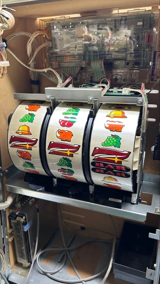 パチスロ実機 アイムジャグラーSPⅧ 家庭用電源 不要機仕様