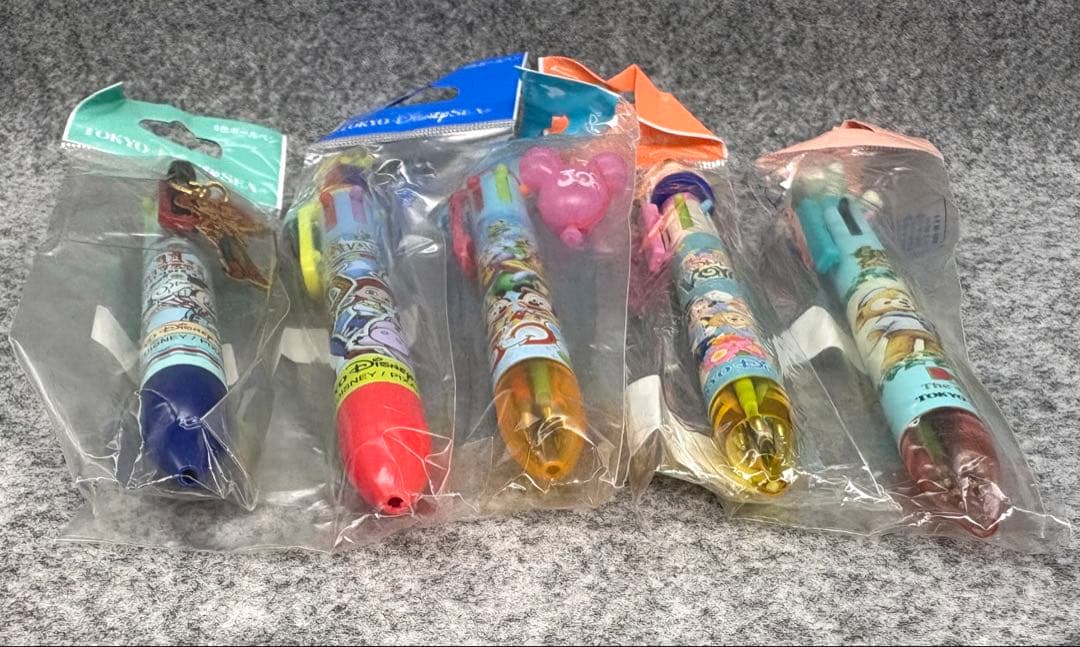 ディズニー 多色ボールペン 5種類セット