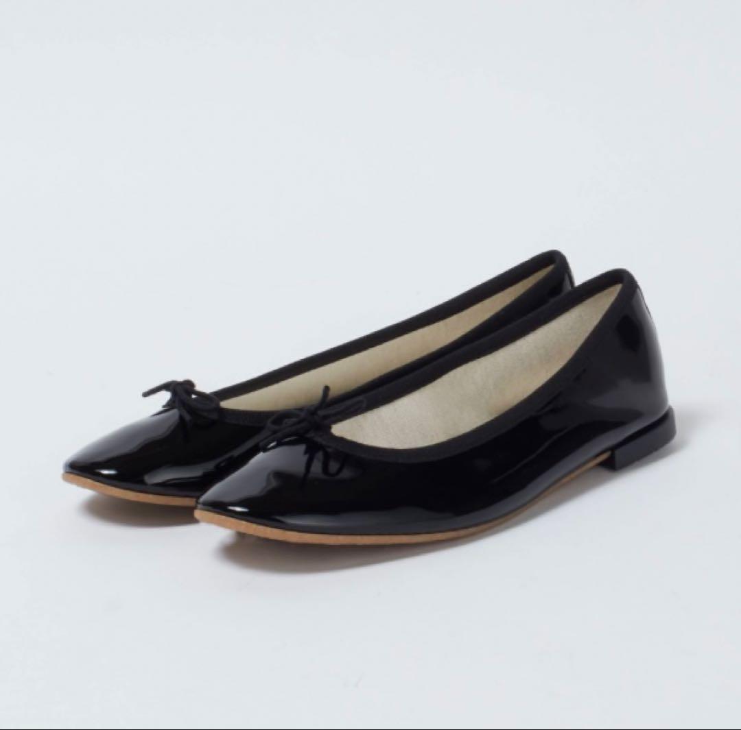 repetto レペット 新品未使用 定番 ブラック 黒 サイズ 24.7cm