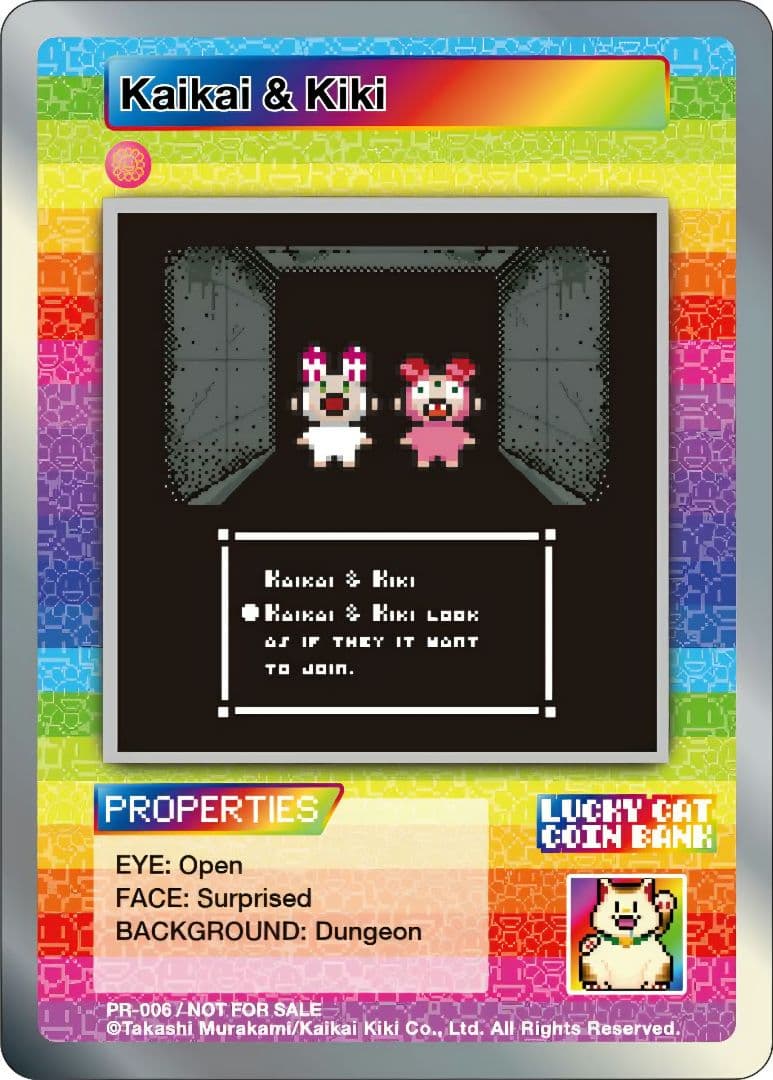 【PSA10】kaikaikiki & kiki カイカイ・キキ 村上隆