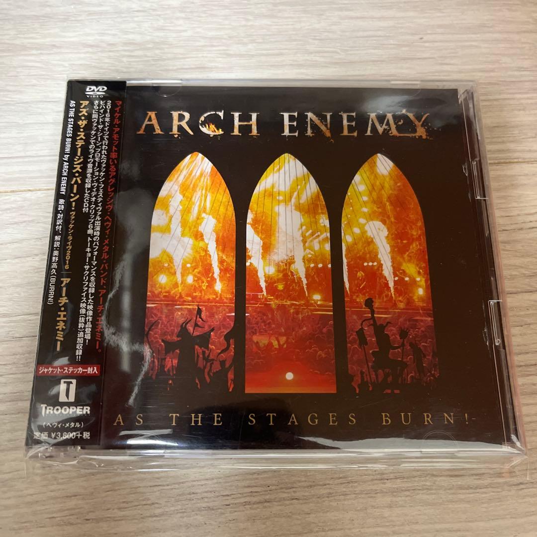アーチ・エネミー Arch Enemy Live ライブ CD DVD