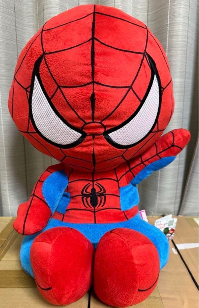スパイダーマン＆ヴェノム　ぬいぐるみ　スパイダーマンぬいぐるみ付
