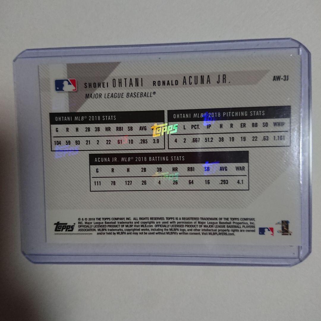 べ*る様 8★ TOPPS NOW 2018 AL 最優秀新人賞受賞 24時間限