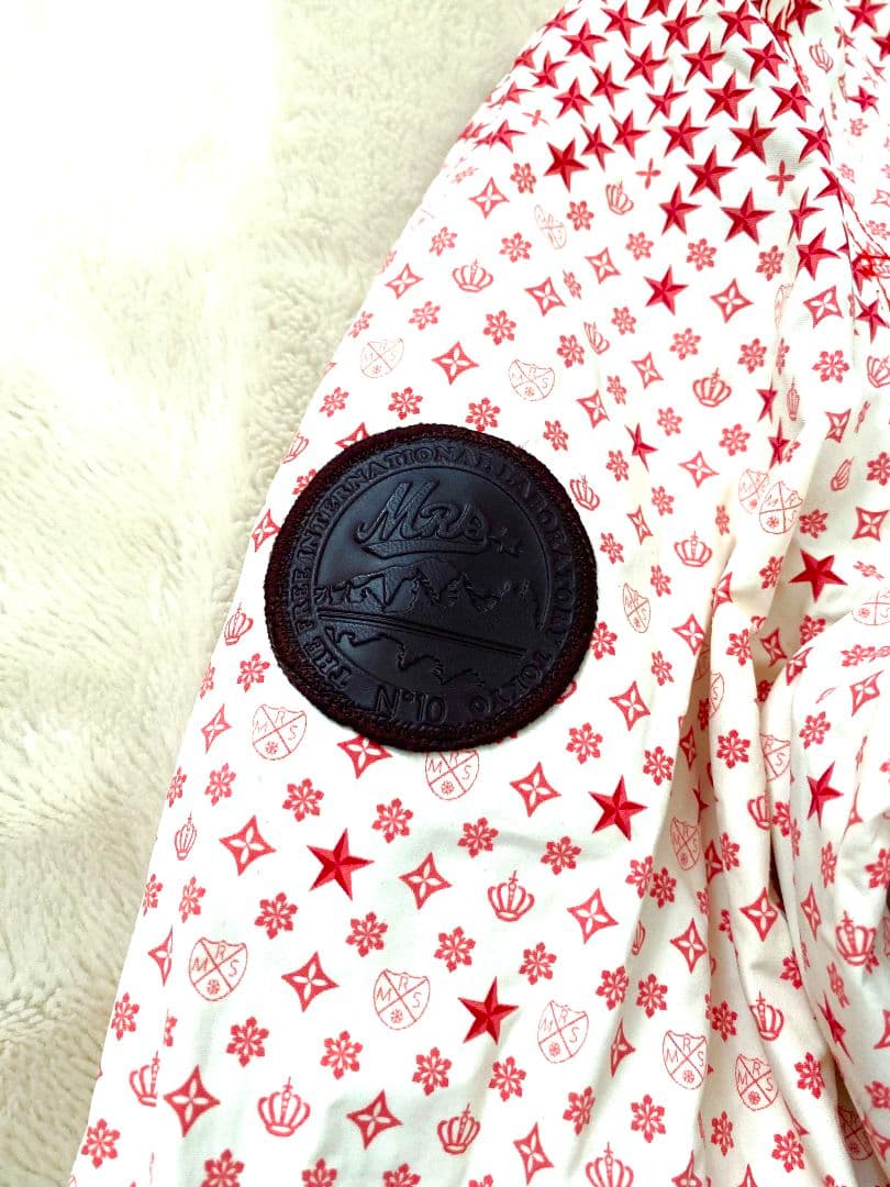 MTN ROCKSTAR HARUMAKI 総柄スノージャケット 赤白